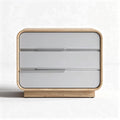 Modern storage dresser with sleek design - MDF and wood, 60 x 40 x 50cm