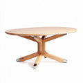 Wooden dining table for four - 150 x 75 x 75cm