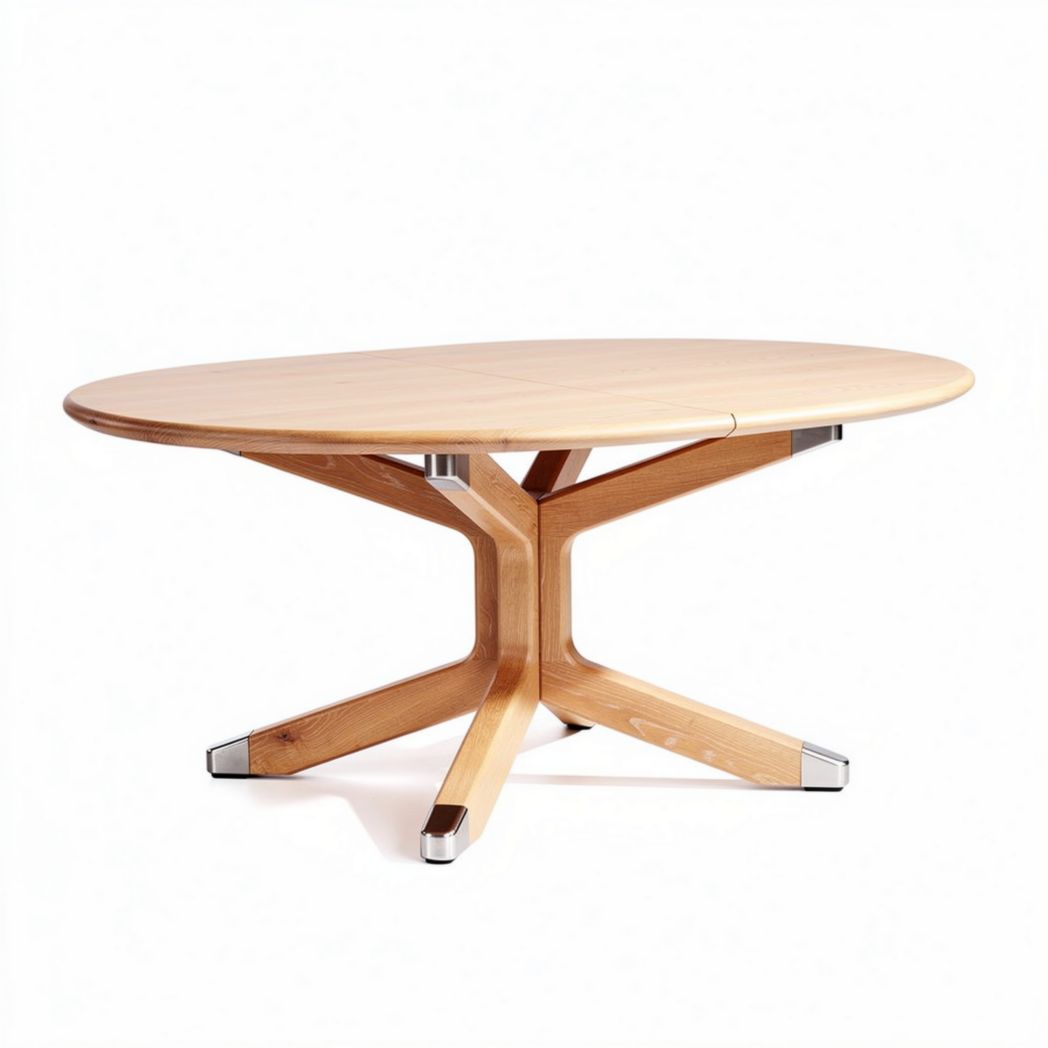 Wooden dining table for four - 150 x 75 x 75cm