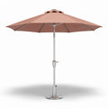Aluminum patio umbrella for outdoor shade - 280 x 280 x 250cm